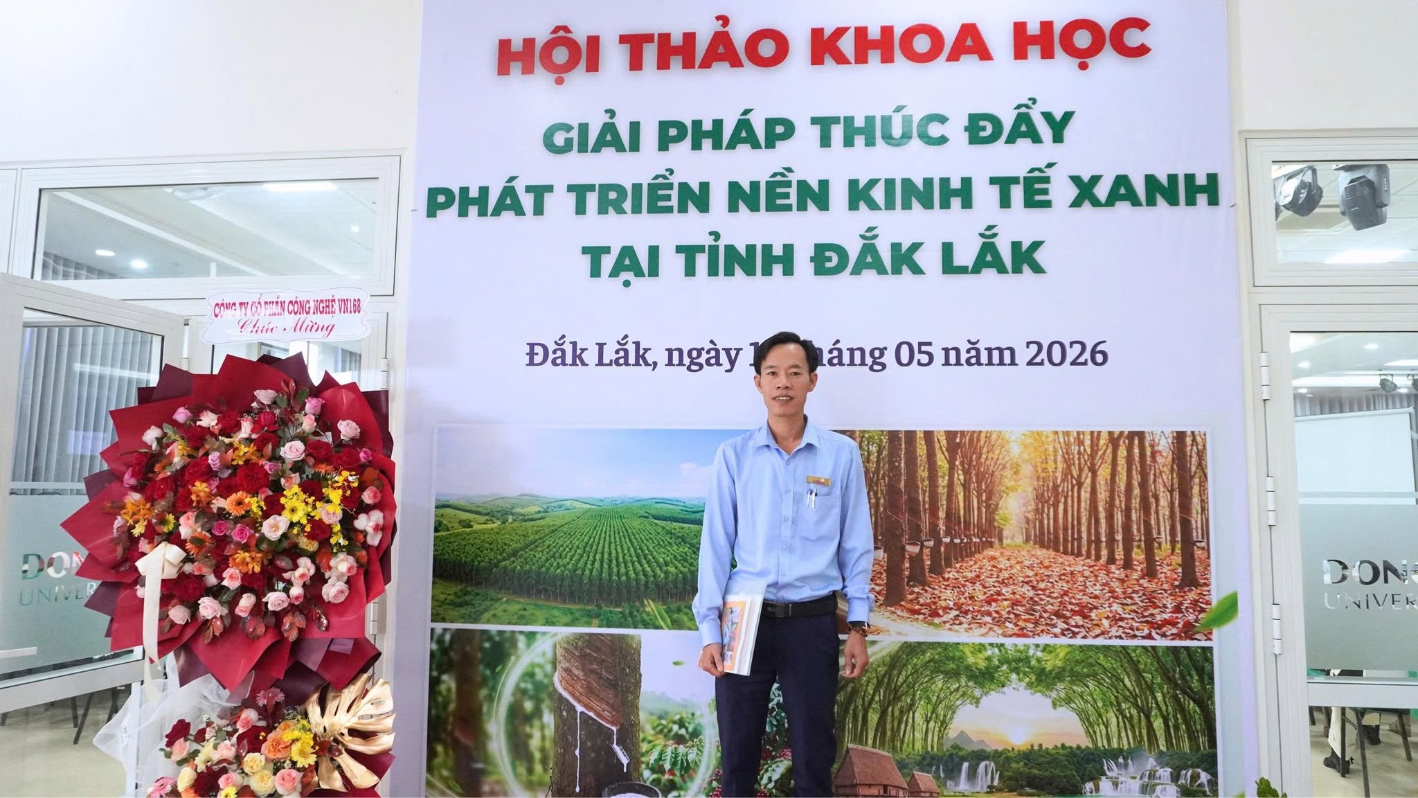 VN168 THAM GIA HỘI THẢO KINH TẾ XANH TẠI ĐẮK LẮK