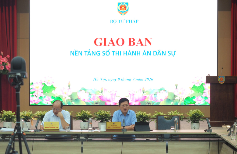 NỀN TẢNG SỐ NÂNG CAO HIỆU QUẢ THI HÀNH ÁN DÂN SỰ