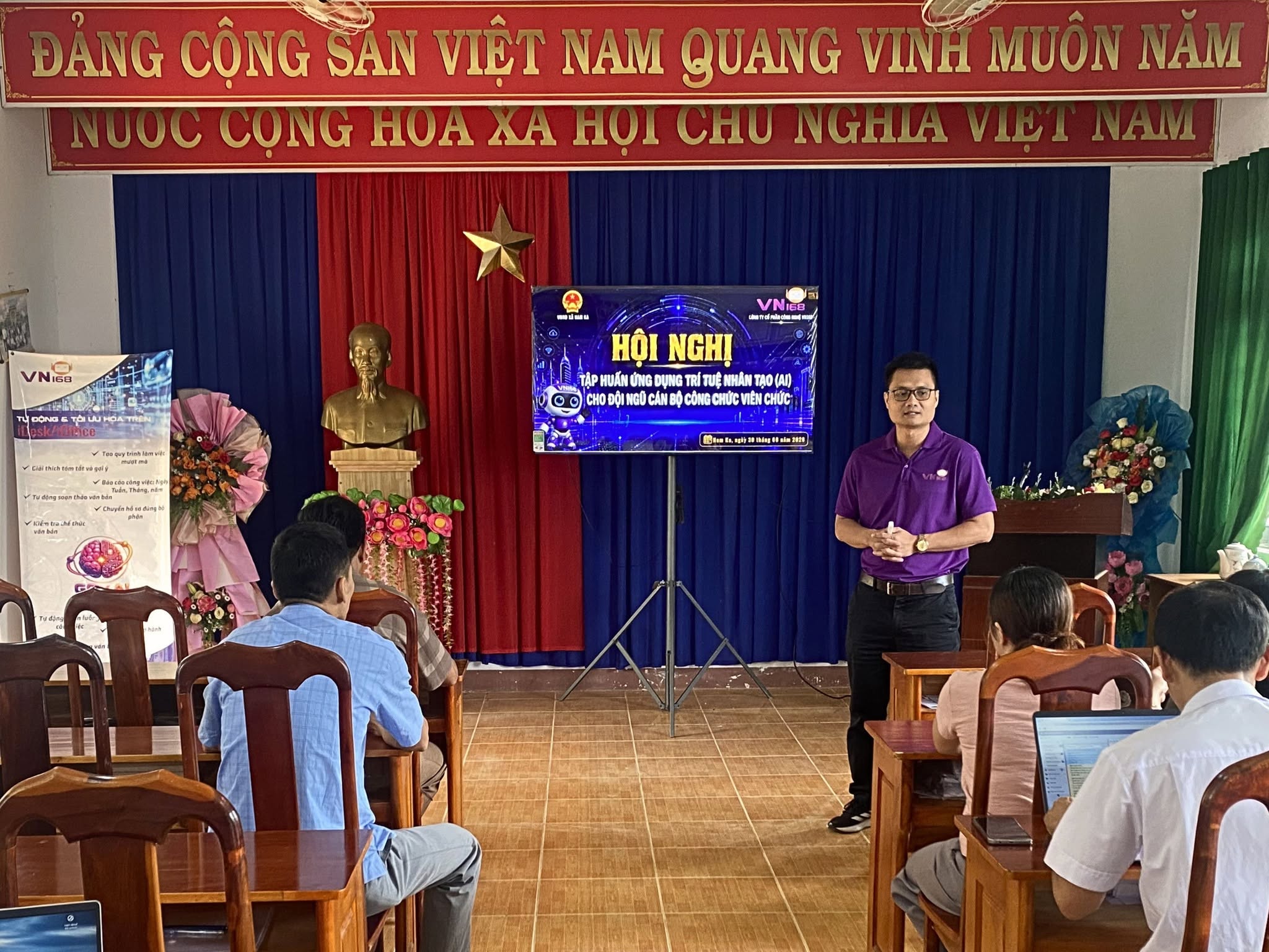 NAM KA TẬP HUẤN AI CHO CÁN BỘ, CÔNG CHỨC NGÀY 30/06