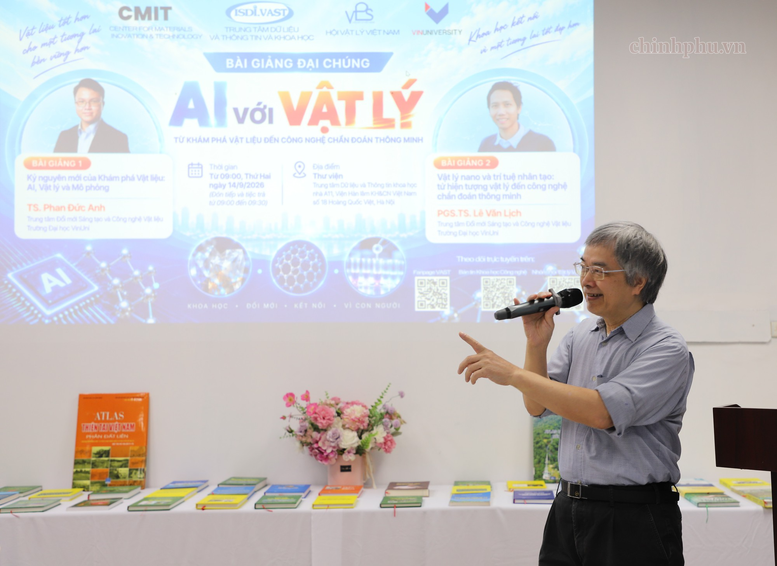 AI MỞ RỘNG KHÁM PHÁ VẬT LIỆU VÀ CHẨN ĐOÁN THÔNG MINH