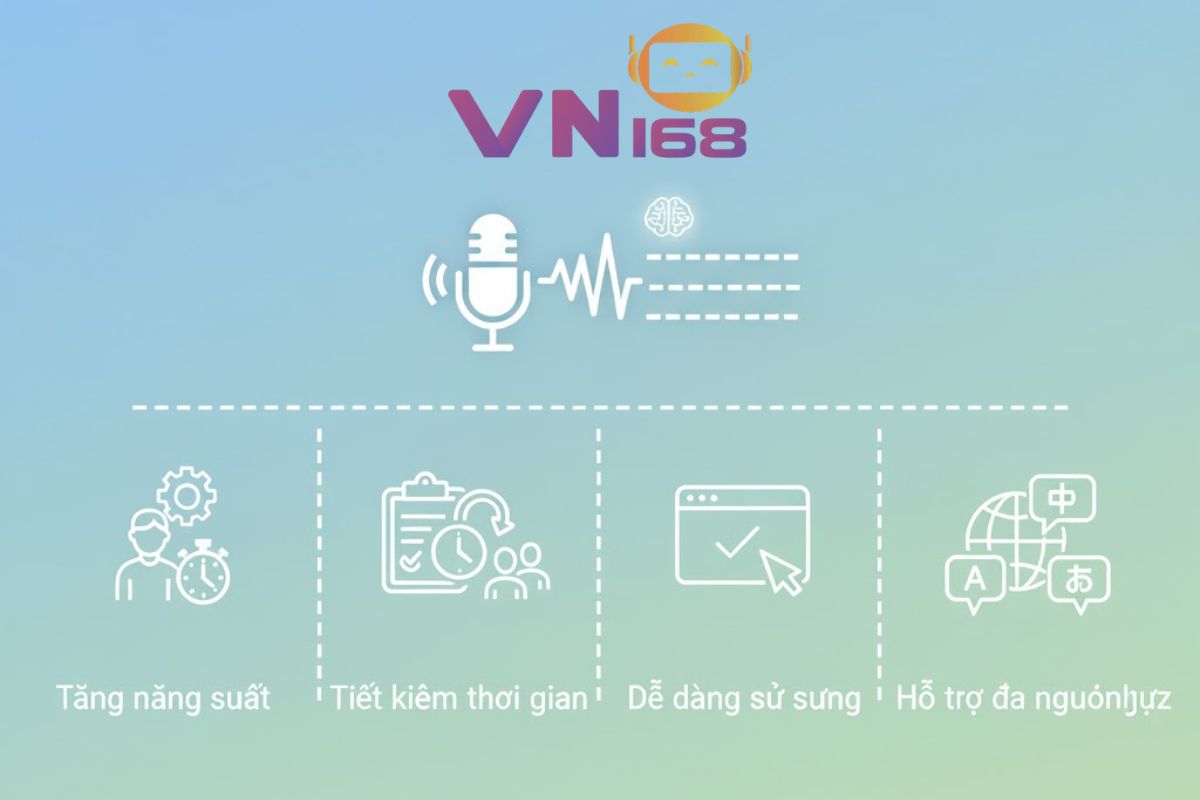 Lợi ích của việc sử dụng Speech to Text