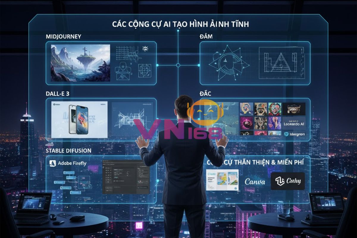 Các Công Cụ AI Tạo Hình Ảnh Tĩnh