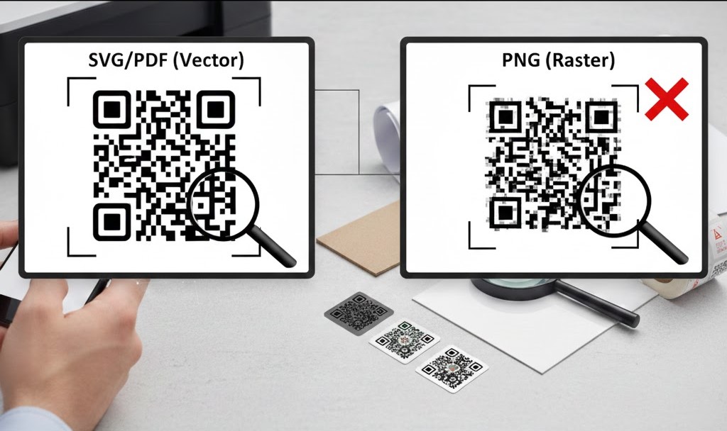 Chuẩn bị file QR đúng định dạng