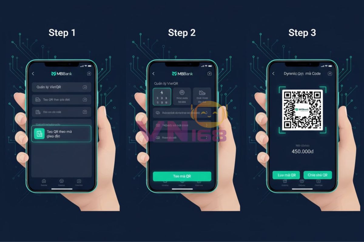 Cách Tạo Mã QR MB Bank