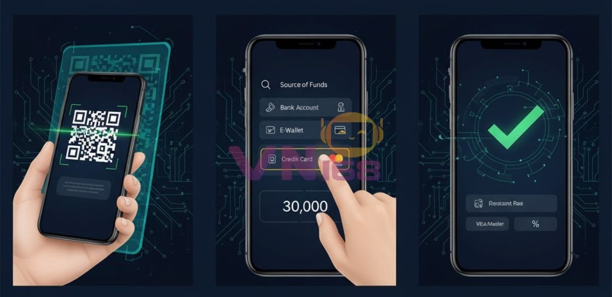 Thanh toán QR bằng thẻ tín dụng
