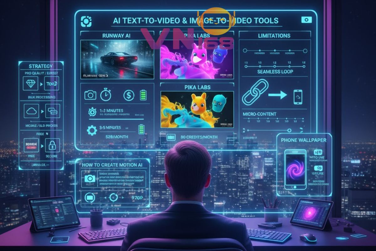 cách tạo ảnh chuyển động bằng ai