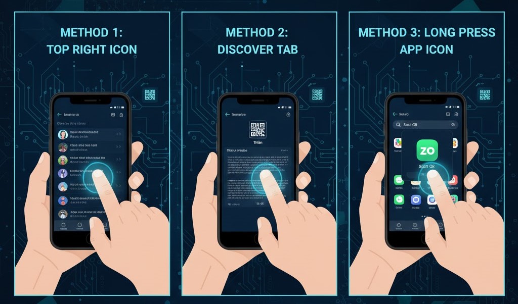 Cách quét trên Zalo