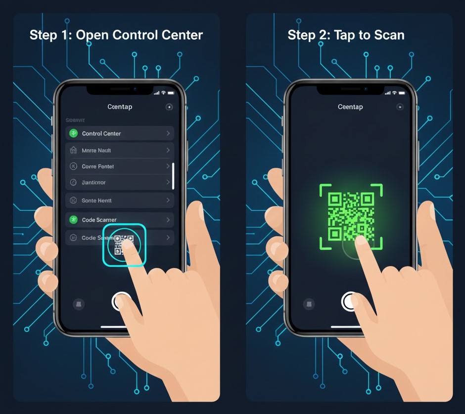 Quét bằng Control Center