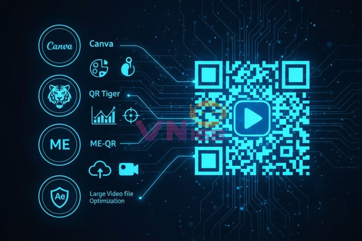 Quy trình tạo mã QR cho video trên máy tính