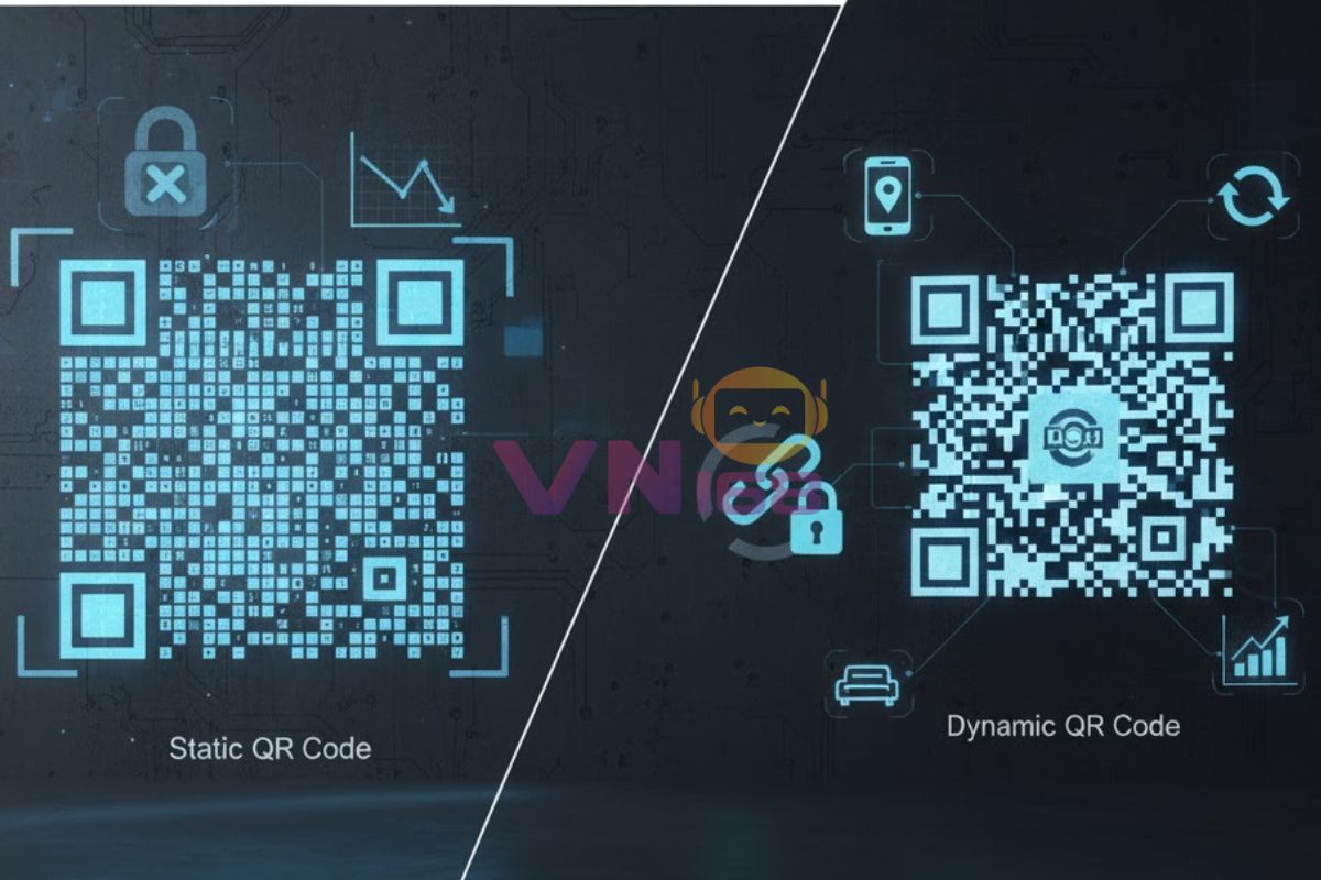 Mã QR Tĩnh Và Mã QR Động