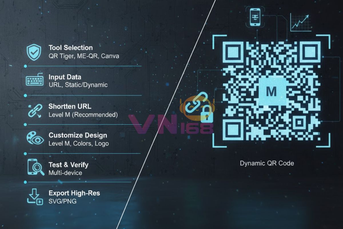 Checklist tạo mã QR chất lượng cao
