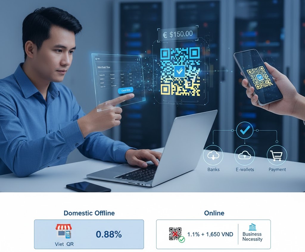 ách tạo mã QR thanh toán VNPAY