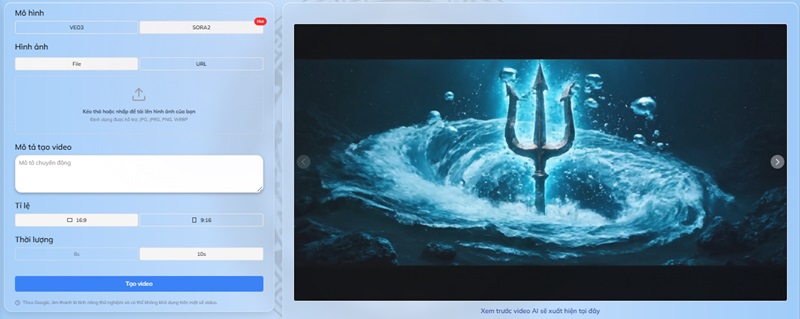 tạo video từ ảnh với vn168