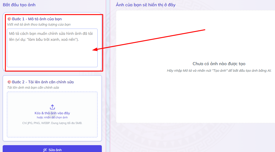 Viết mô tả ảnh