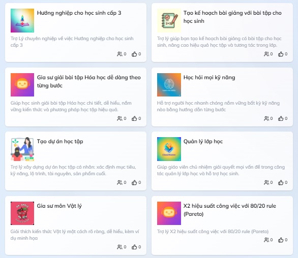 AI hỗ trợ học tập cho học sinh