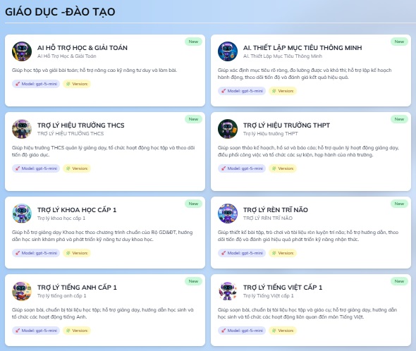 Ai giáo dục đào tạo