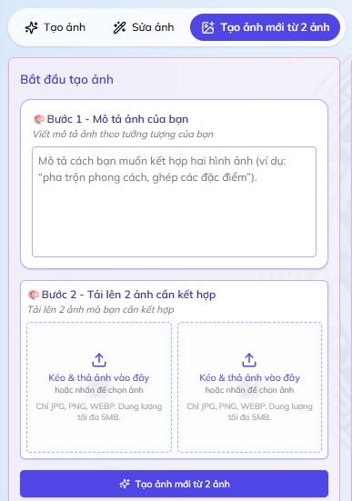 Công nghệ kết hợp 2 ảnh thành 1 của vn168