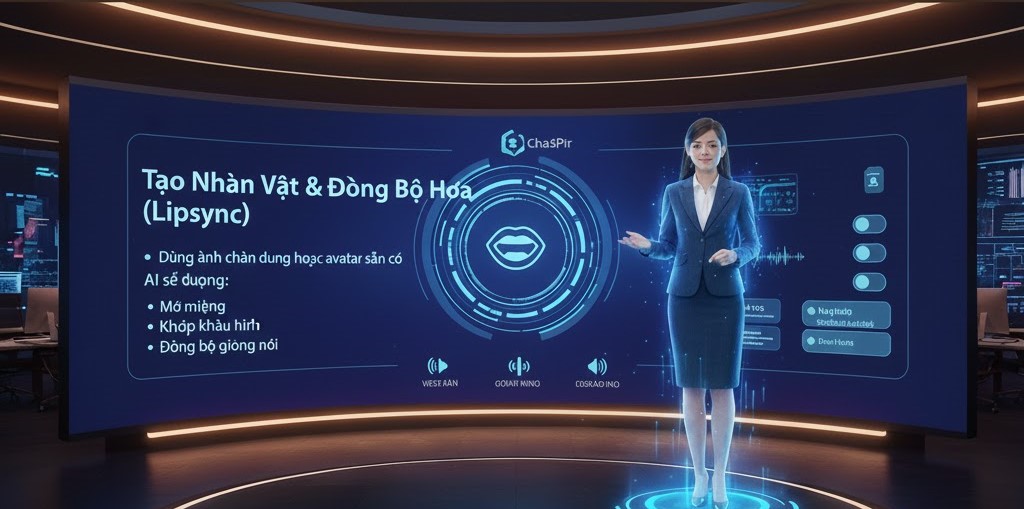 Tạo Nhân Vật & Đồng Bộ Hóa