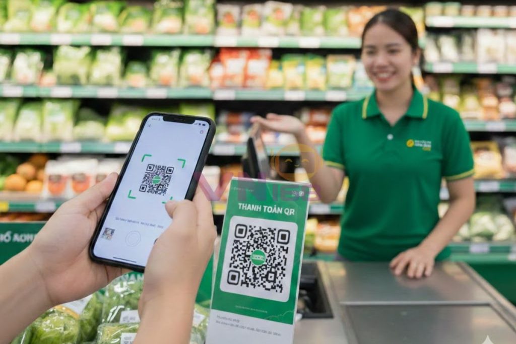 Cách quét mã QR Bách Hóa Xanh