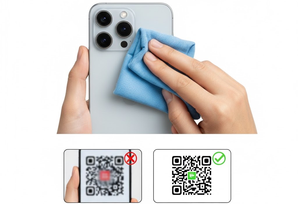 Vệ sinh ống kính camera (rất hiệu quả nhưng hay bị quên)