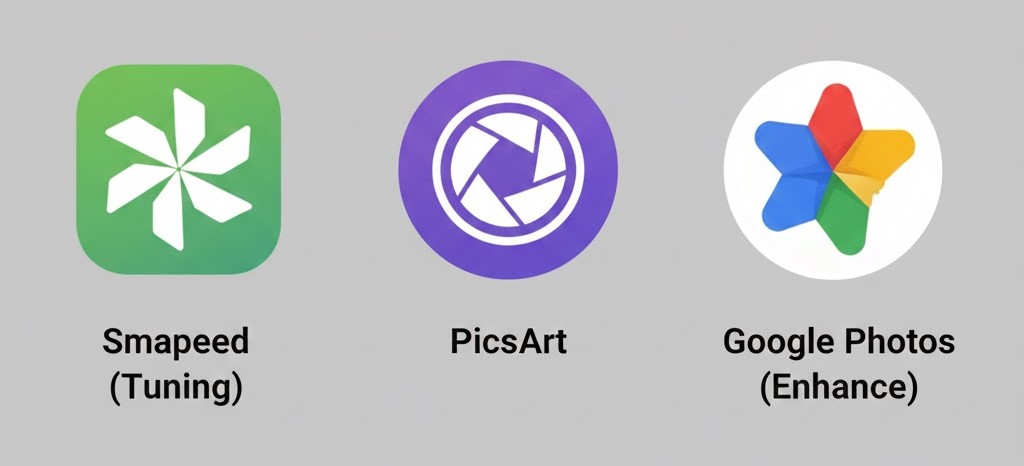 Tăng độ tương phản nếu là ảnh chụp