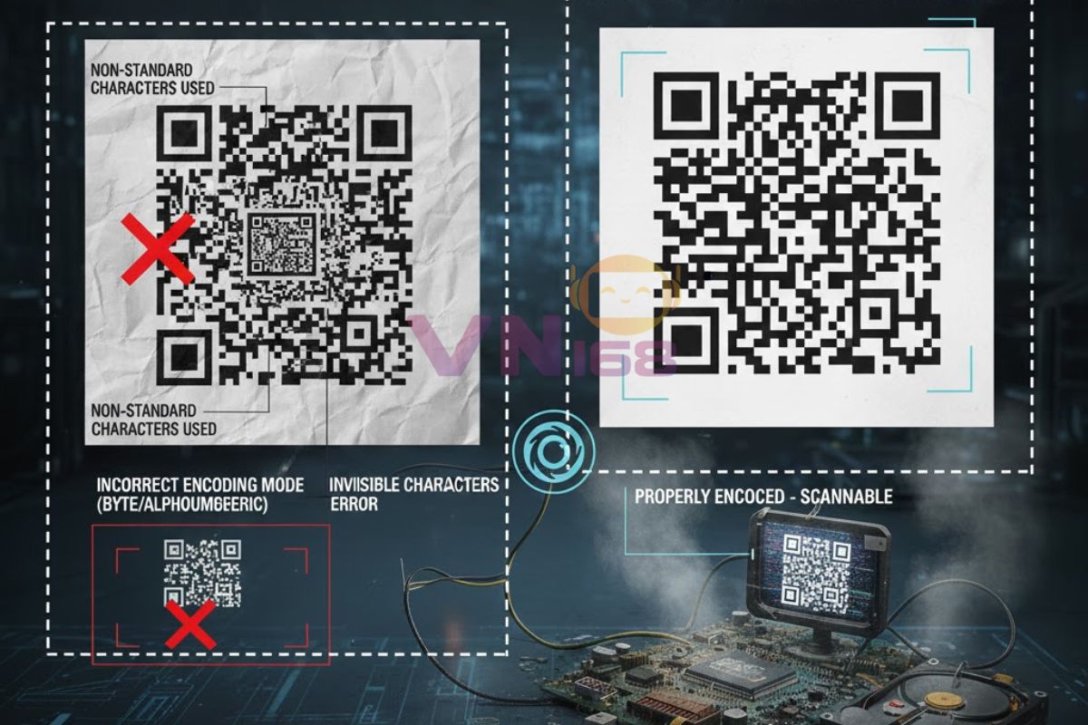 Lỗi mã hóa dữ liệu (encoding error)