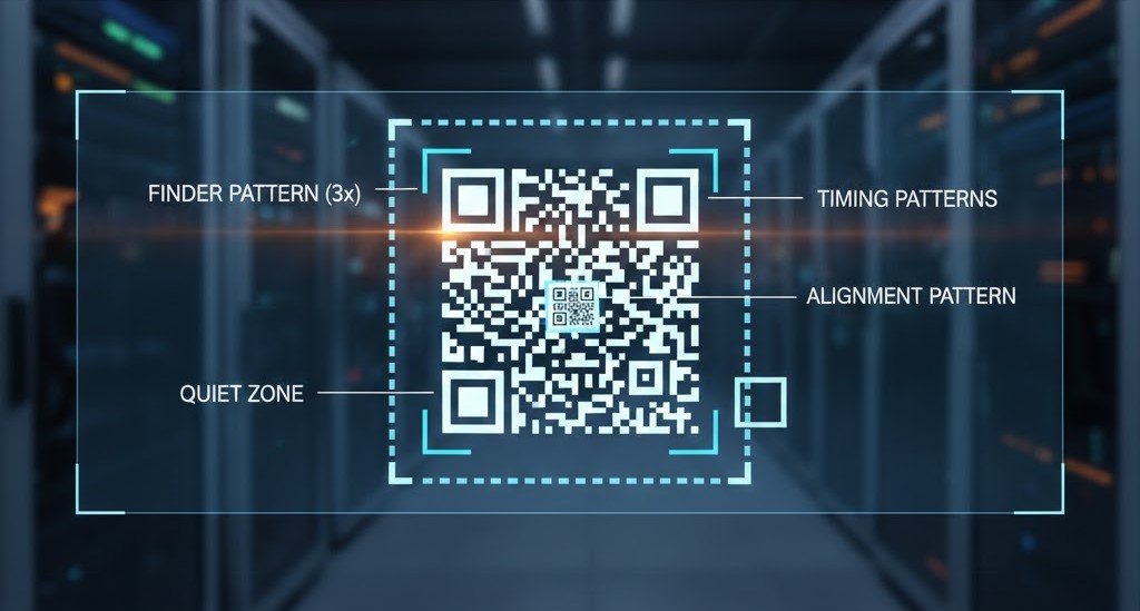 QR Code có những phần nào tạo ra tính duy nhất
