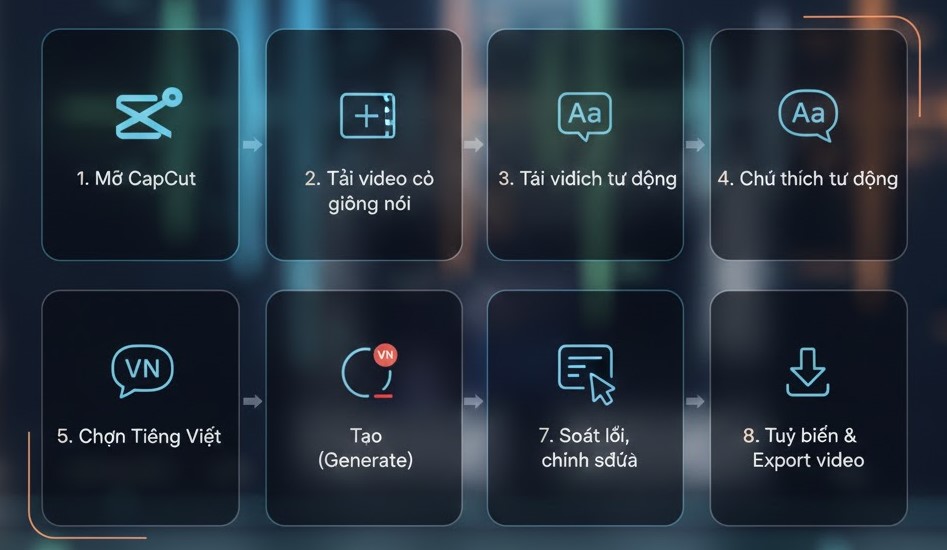 Cách làm chuẩn trên CapCut