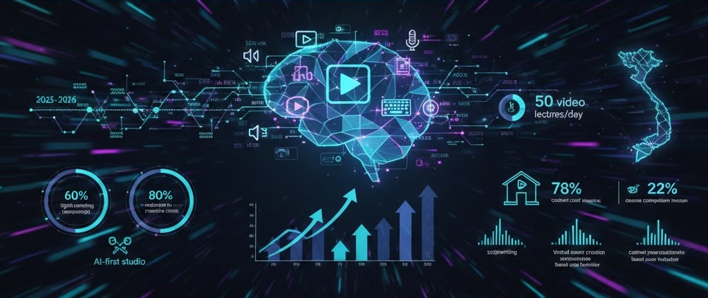 Sáng tạo nội dung đa phương tiện ở tốc độ và quy mô chưa từng có